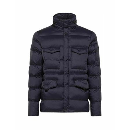 Dekker, Down Jackets Blauw, Heren, Maat:XL