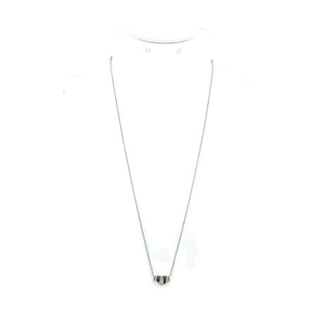 Tiffany & Co. Pre-owned, Pre-owned Necklaces Grijs, Dames, Maat:ONE Size
