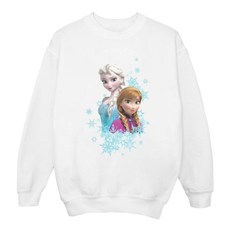 Disney Pojkar Frozen Elsa och Anna Systrar Sweatshirt 7-8 År W