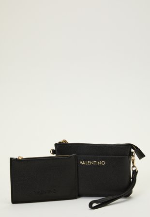 Valentino - Doris Re Wallet Bag - 001 Nero - Kläder - - Bubbleroom