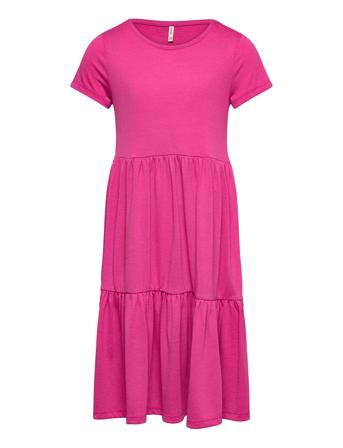 Kogdalia S/S Long Dress Jrs Kids Only Pink