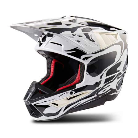Casque Cross Alpinestars SM5 Gris foncé XL