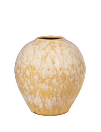 Vase 'Ingrid' M Yellow Broste Copenhagen