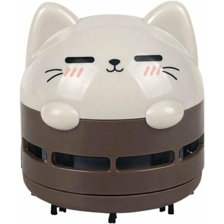 Mini skrivebordsstøvsuger, mini smulestøvsuger, trådløs