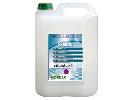NORDEX Golvvaxet S-Wax för linoleumgolv, 5 l - Lyreco - Städ och hygien - Golvunderhåll - Golvvax