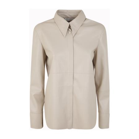 Nanushka Shirts beige, Dam, Dam, Storlek: XS