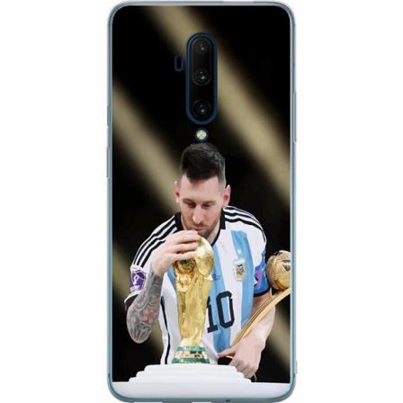 Oneplus 7t Pro Genomskinligt Skal Messi