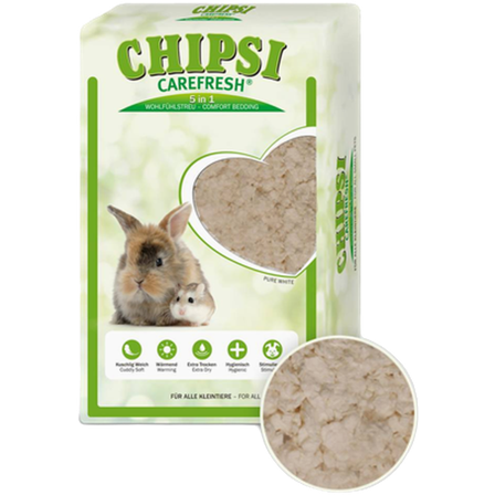 Carefresh - Natural Premium Soft Soft Pet Bedding Beige 14 L - Smådyr - Bunnstrø og bomateriale - Burspon - ZOO.no