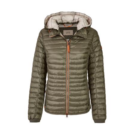 Camel Active Lightly Padded Quilted Jacket , Groen , Dames , Maat: 3XL