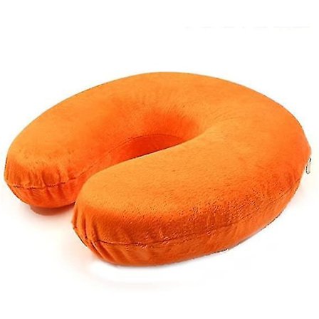 Minneskum Pute U-formet Nakkemassasje Hodepute Kontor Fly