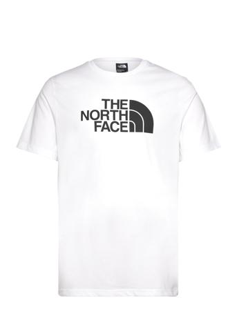 M S/S Easy Tee Sport Men Men Sports Clothes Sport Tops Sport T-shirts White The North Face