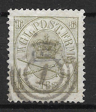 Danmark 1864 - AFA 15x - Stemplet