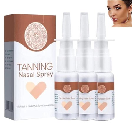 Tanning Nasal Spray, Tanning Sunless Spray, Deep Tanning Dry Spray,sunless Tanning Mist, Självbrunande ansiktsdimma, naturligt utseende solbränna
