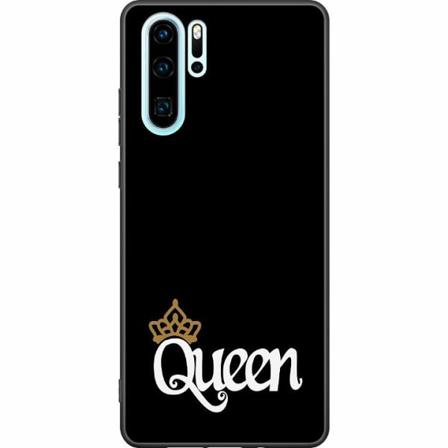 Huawei P30 Pro Svart Skal Queen 01