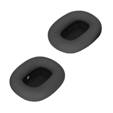 Ersättningsöronkuddar för hörlurar, mjuka minnesskum, proteinläder, öronmuffar för Airpod MAX Hörlurar Svart