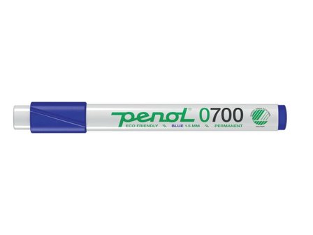 PENOL Märkpenna 0-700 perm 1,5mm blå - Lyreco - Kontorsmaterial - Pennor - Märkpennor - Rund spets