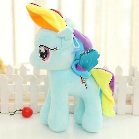 Hmwymy Lilla Ponny 25cm Plyschdjur Mjukisdjur Mjuk Teddydocka Barn Födelsedagspresent Rainbow Dash