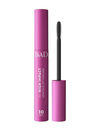IsaDora The 10 Sec High Impact Length & Lift Mascara 02 Intense Black - Black - 9 ML