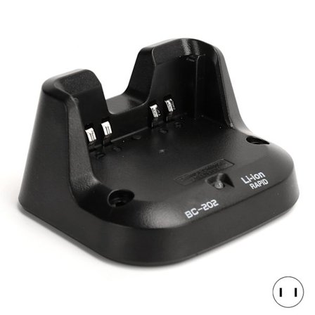 100V‐240V Hurtiglader for BC‐202 BP‐271/BP‐272 ID‐31A ID‐31E ID‐51A ID‐51E Radio US-plugg