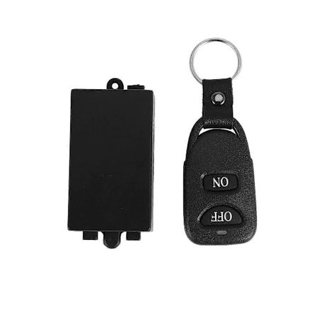 DC 12V 10A 1Ch Trådløs Fjernbetjeningskontakt System Modtager Sender 2 Knapper Vandtæt Fjernbetjening