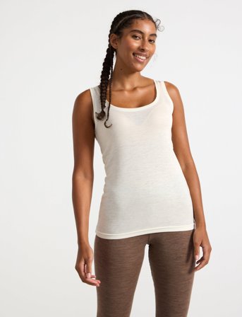 Lindex Camisole Merino Wool - Cream - XL