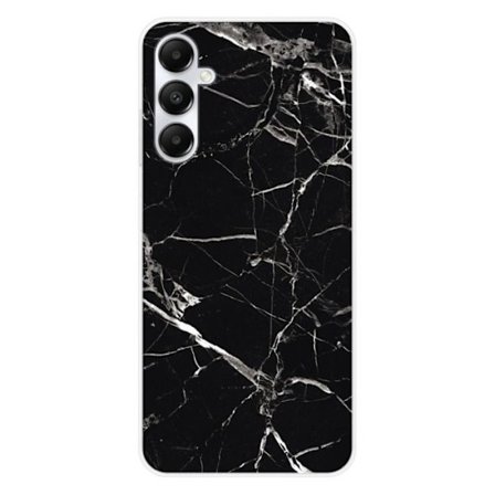 Silicone-fodral - Kompatibel med Samsung Galaxy A05S - svart marmor design