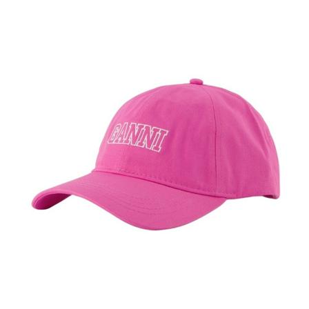 Ganni Hats Pink, Dame Huer Hatte og kasketter, Størrelse: ONE Size