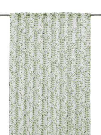 Svanefors Filippa Gardin 2p Gardiner Grön 140x280 cm