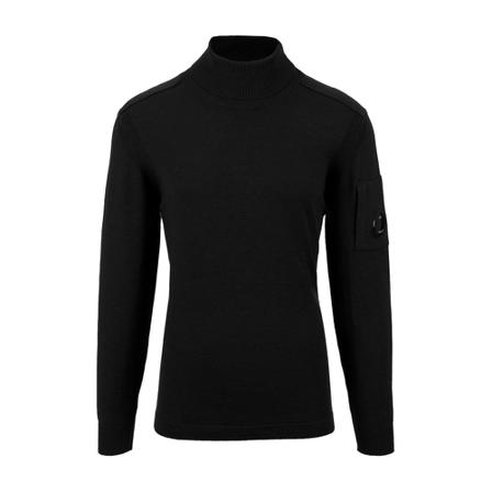 C.p. Company, Turtlenecks Zwart, Heren, Maat:L