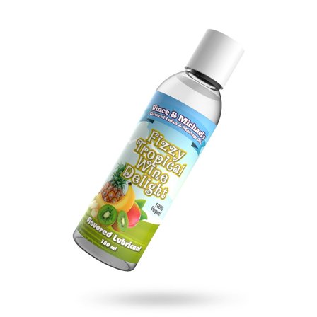 Fizzy Tropical Wine Delight - Smaksatt Glidmedel- Vuxen.se - Smaksatt & ätbart - Massageoljor, ätbar body paint, bj blast, bj spray