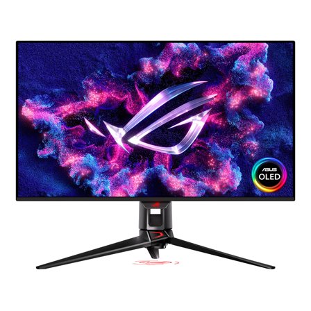 ASUS 32" 4K gamingskjerm ROG Swift PG32UCDMZ 3840x2160 QD-OLED, 240hz, 0.03ms. 1.5m:1, HDR10, G-Sync, 2xHDMI/DP/USB-C(90w)