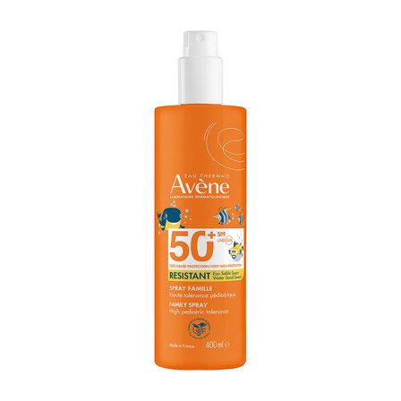 Avène Multi-resistant Family Sun Spray SPF50+ 400 ml, Skincare, Skincare Til Børn, Solcreme Til Børn