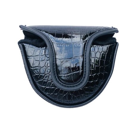 Golf Putter Cover Mallet Mini Headcover Køllehovedbetræk kun til Center Shaft Putter