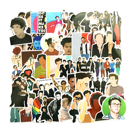 Singer British One Direction Band OneDirection Harry Rulle Bagage Mobil Computer Bil Hjelm Klistermærke