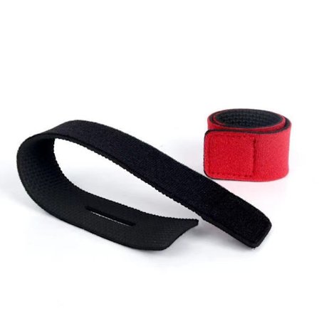 12 stk fiskestangbånd, justerbare borrelåsbånd for å feste fiskestenger, kraftige borrelåsbånd, stang- og fisketilbehør, gjenbrukbare