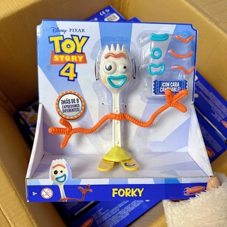 18 CM Hasbro Disney Toy Story Forky Mr.Goes Potato Head Woody Buzz Utskiftbare Toy Handling Figurer