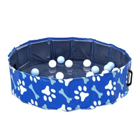 Nancy's Albert Dog Bad - Blauw - Pvc, kompositpanel - 12,99 cm x 12,6 cm x 3,15 cm