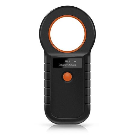 134,2 kHz:n RFID-eläinsirujen lukija, 15-numeroinen lemmikkien tunnistussirujen skanneri, Emid -b -tunnisteiden rekisteröinti lehmille, kaloille ja 