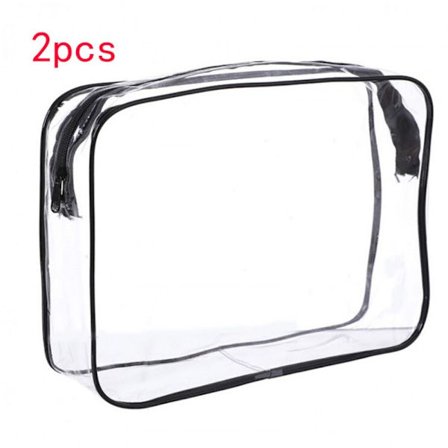 Clear Travel Toalettpåse Clear Wash Pouch 3 - high quality