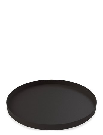 Tray Circle 400X20Mm Black Cooee Design