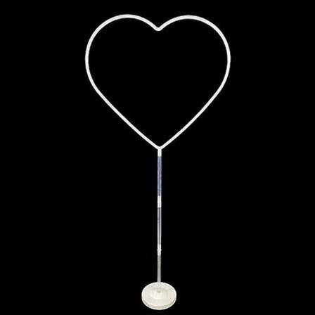 2 stk Bryllupsbue Rund Ringbue Stativ Blomster Ballonger Dekorasjon B