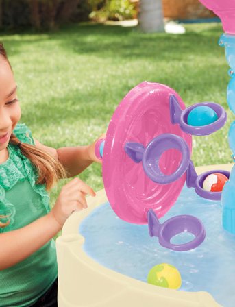 Little Tikes Little Tikes Spiralin' Seas Water Table- Pink - Multi/patterned - ONE SIZE
