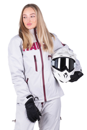 Raven Frontline Women's Jacket Grey/Plum L