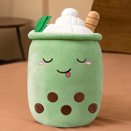 35cm Plysch Bubble Tea Plyschkudde Söta Cartoon Cup Gosedjur