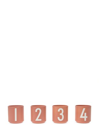 Design Letters Mini Cups Nude - Pink - 5 CL