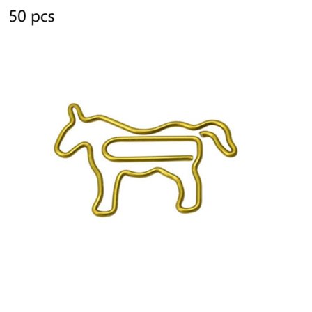 50 STK Papirclips Binder Clip HEST HEST