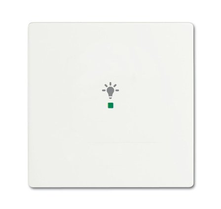 ABB Future Linear 6220-0-0602 Yksiosainen vipupainike valkoinen, Kytkimet & pistorasiat