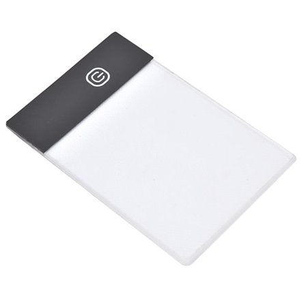 Ultratynn A6 LED-tavle - USB-flipboksett for barn for håndtegning og maling av kunstutstyr