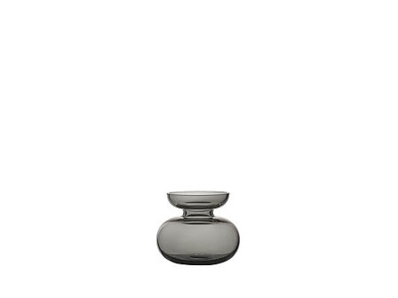 ZONE DENMARK Vase Inu 11x9cm Smoked Grey
