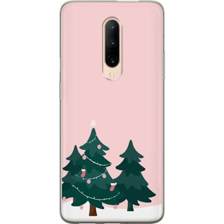 OnePlus 7 Pro L pin kyv kuori Joulukuusia Hyv Joulua